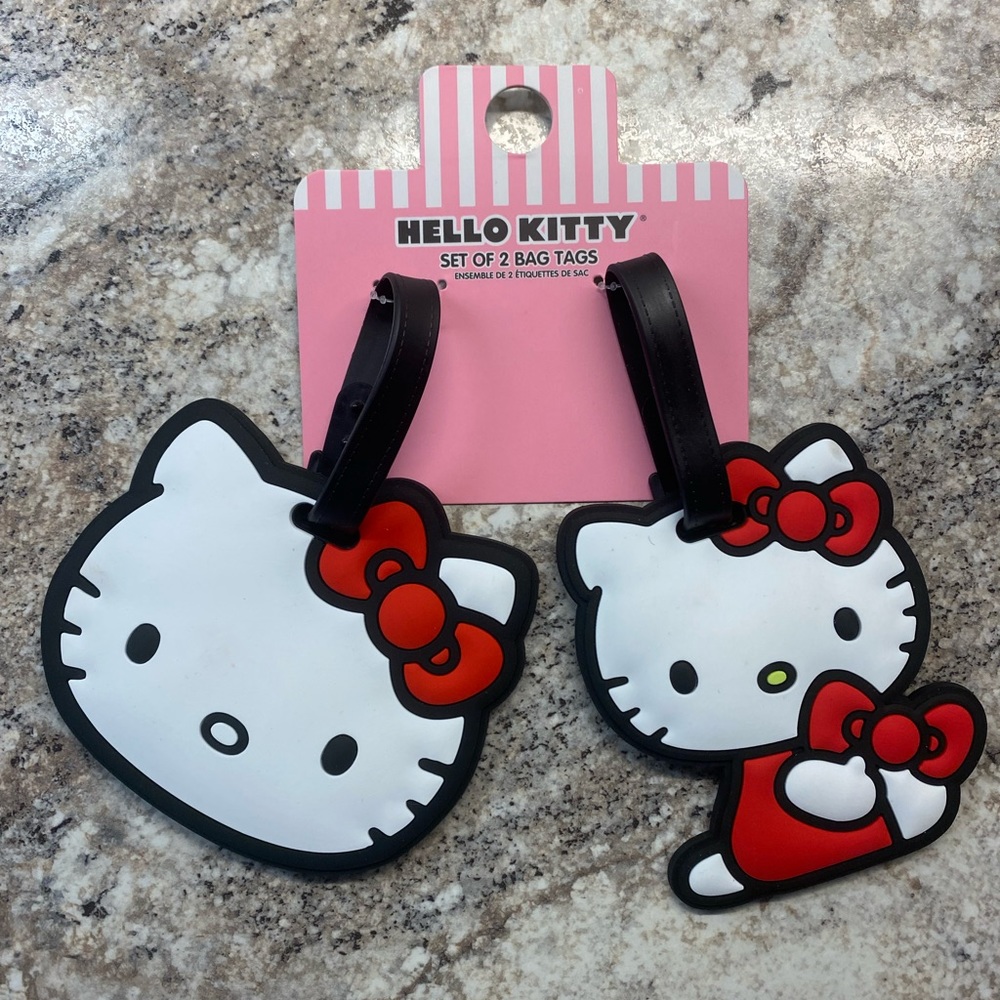 Hello Kitty Luggage Tags